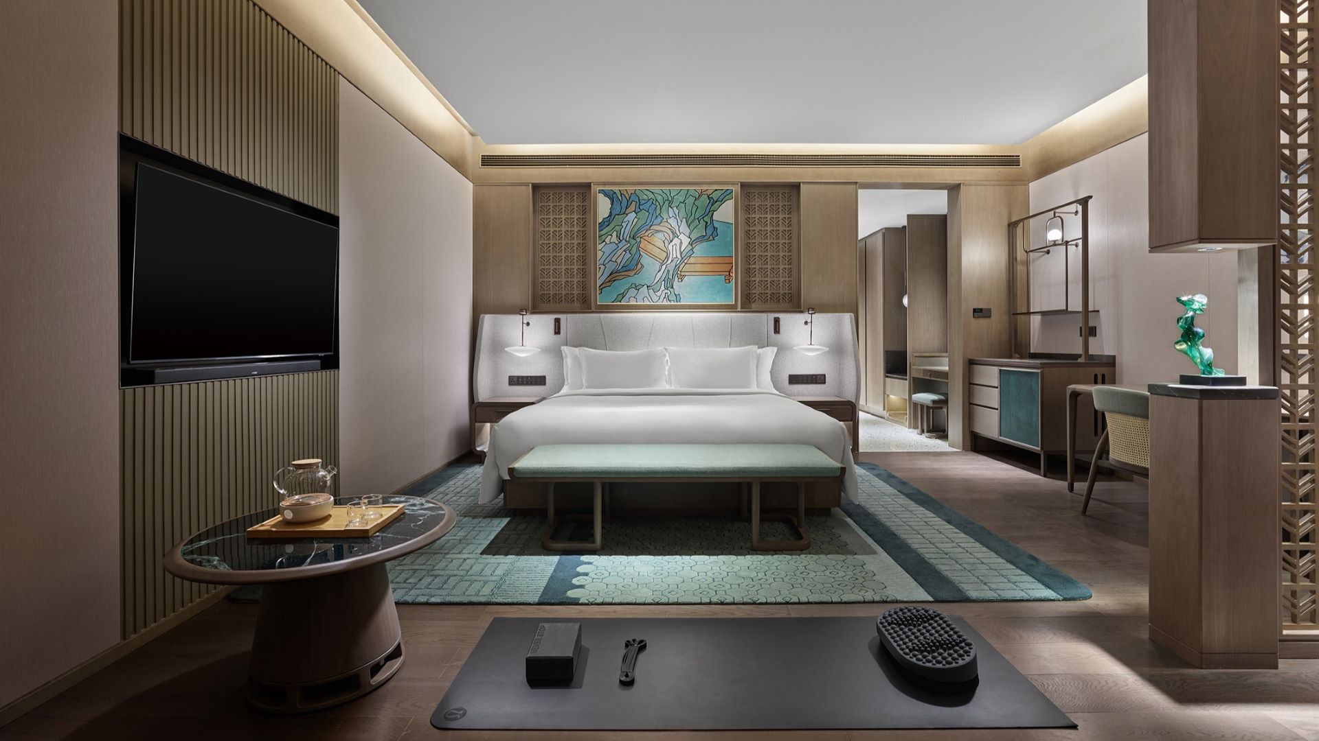 BTCNSS 养修轩庭院大床房Serenity Room - King